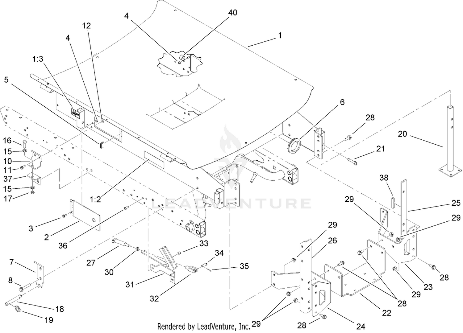 Skid and Frame Assembly
