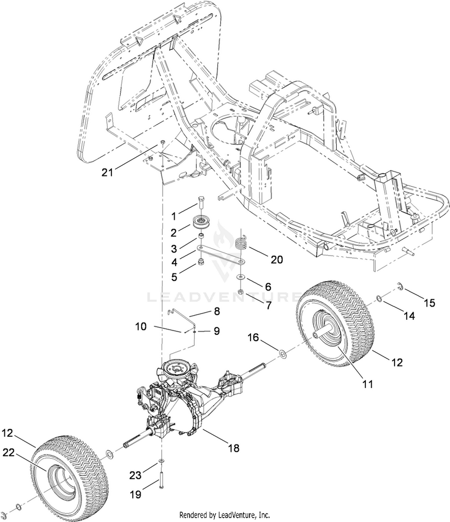 Hydro Transaxle Assembly