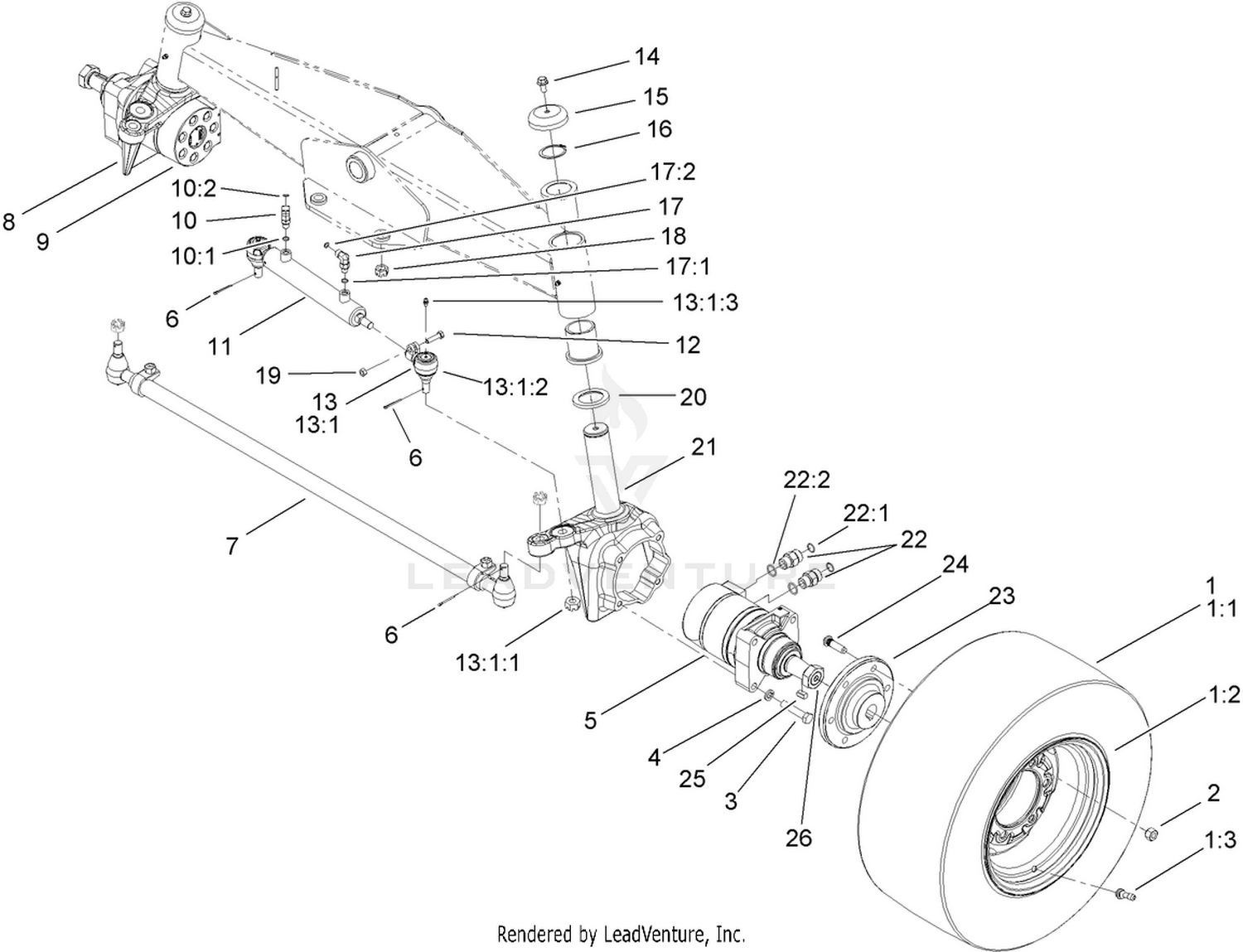 Rear Axle Assembly