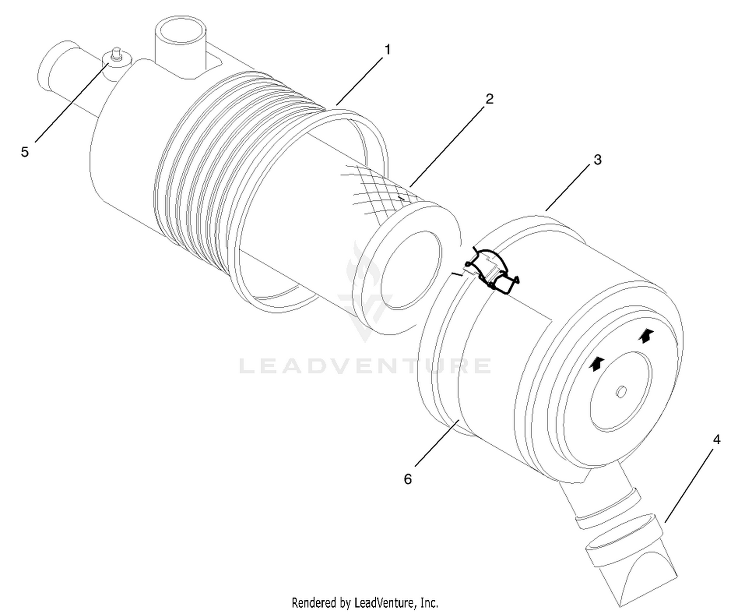 Air Cleaner Assembly No. 98-4517