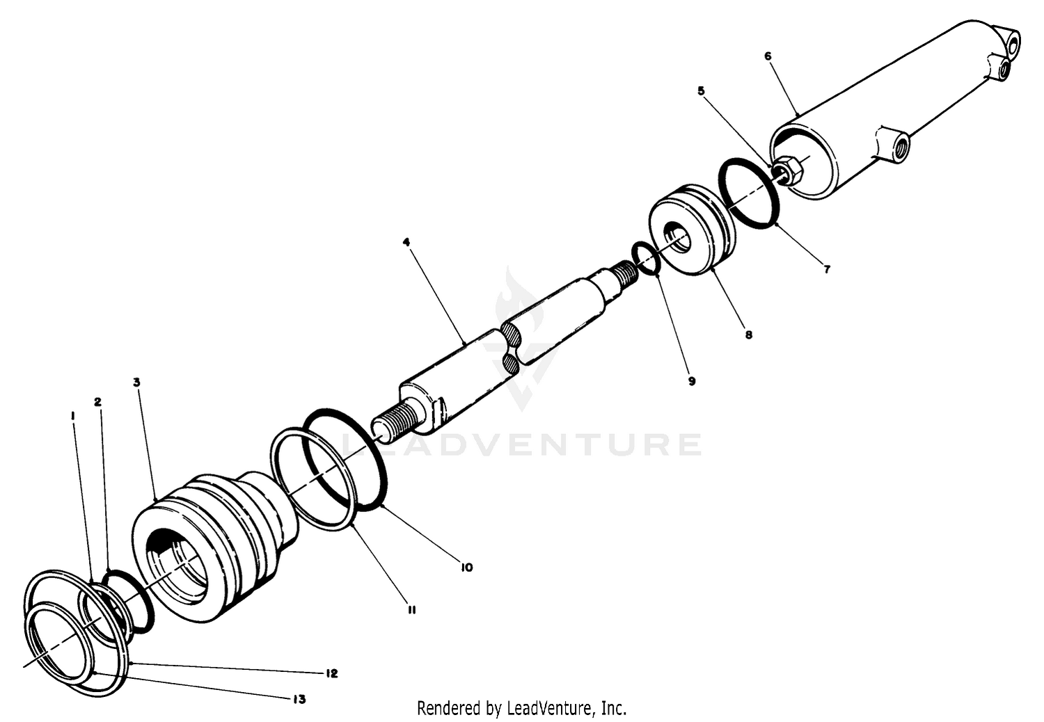Hydraulic Cylinder No. 61-0090