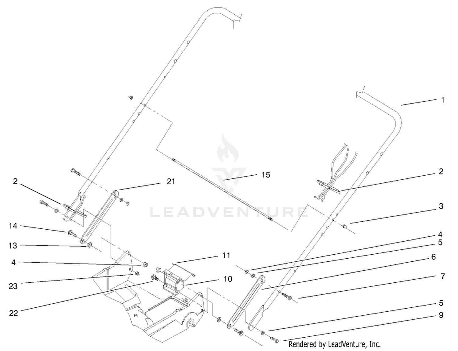 Fuel Tank And Bracket Assembly