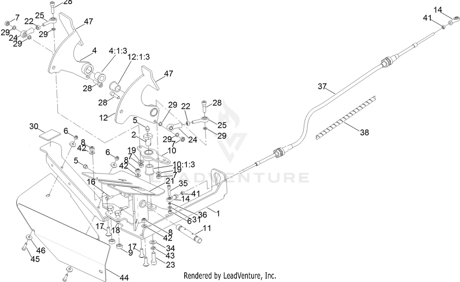 Pedal Control Assembly