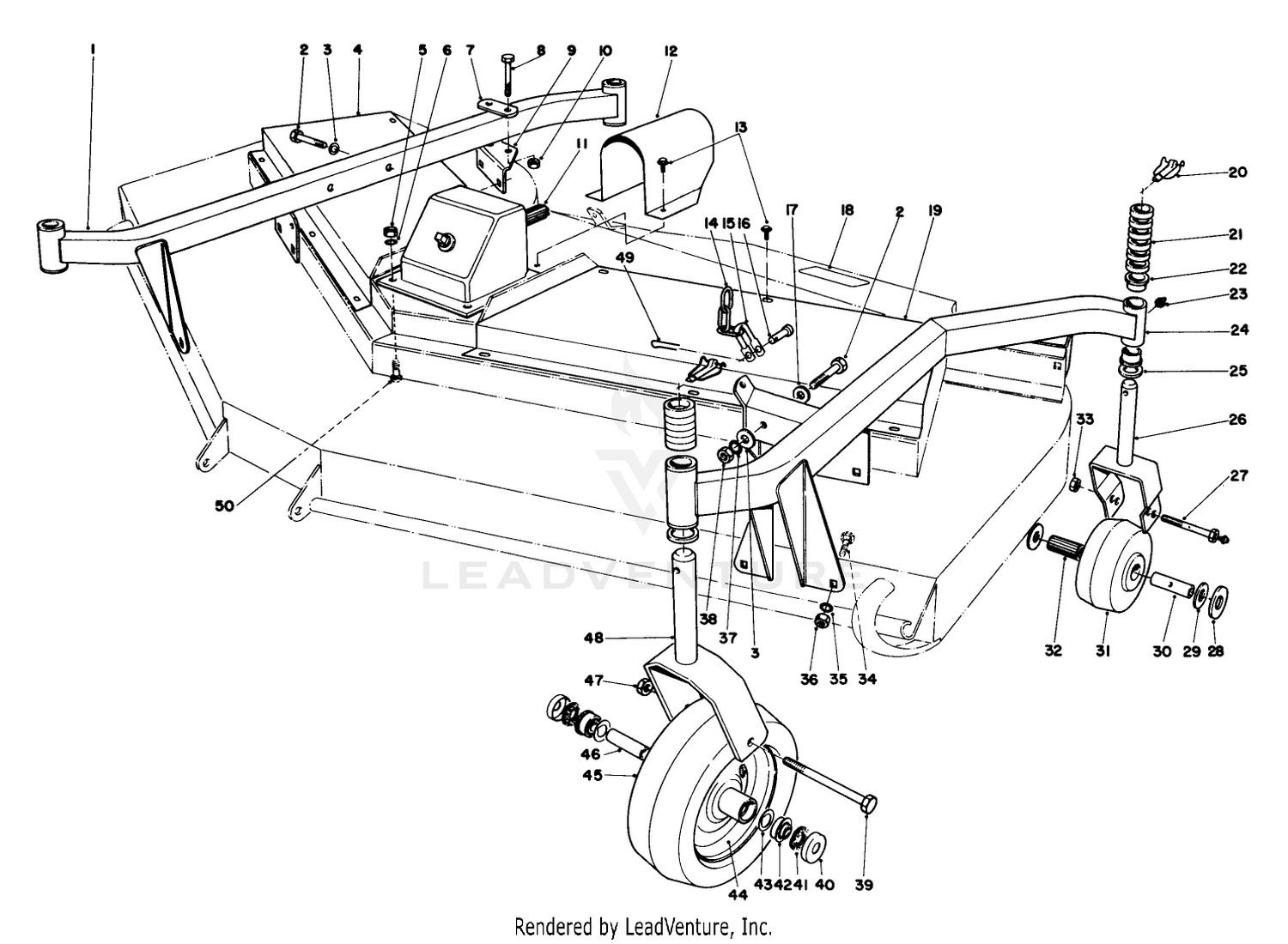 Cutting Unit Model No. 30710 (continued)
