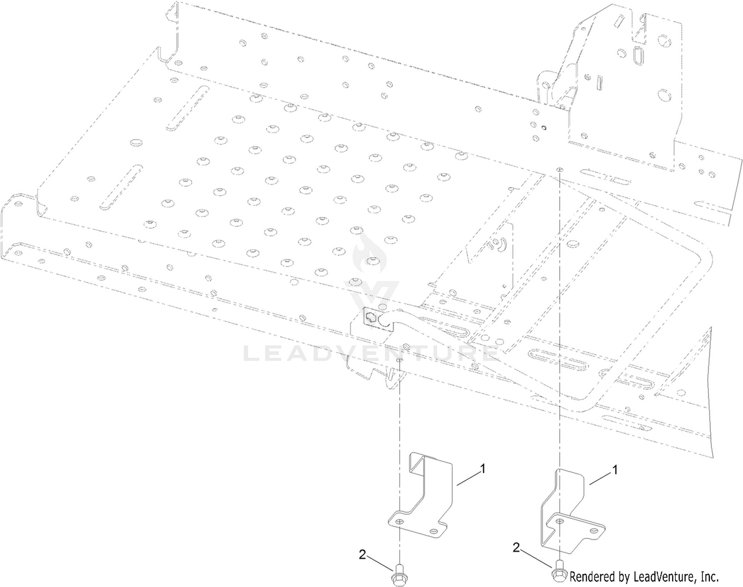 Deck Retention Kit Assembly No. 137-2016