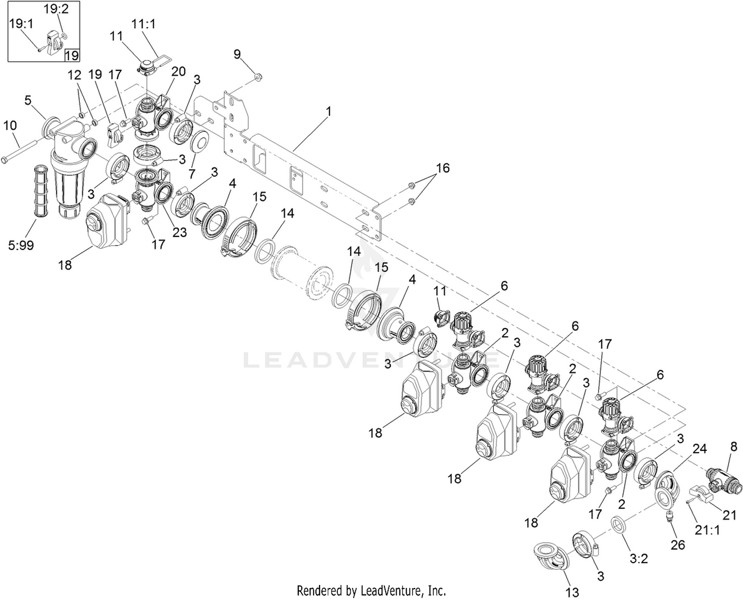 Spray Manifold Assembly
