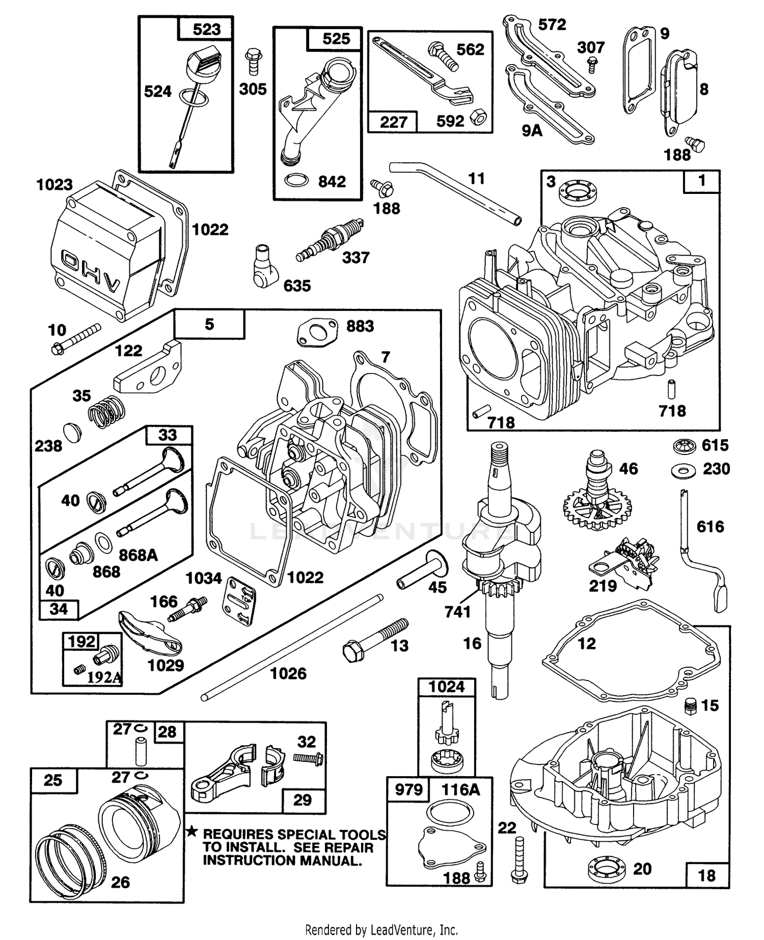 Engine Gts-150 77-8990