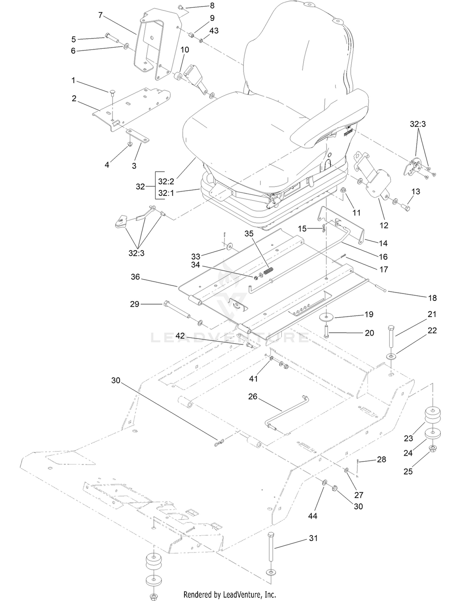 Seat Base and Seat Assembly