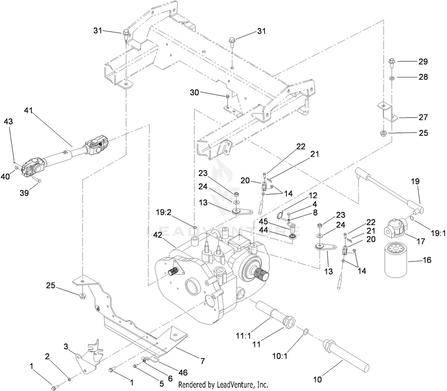 Transaxle Installation Assembly