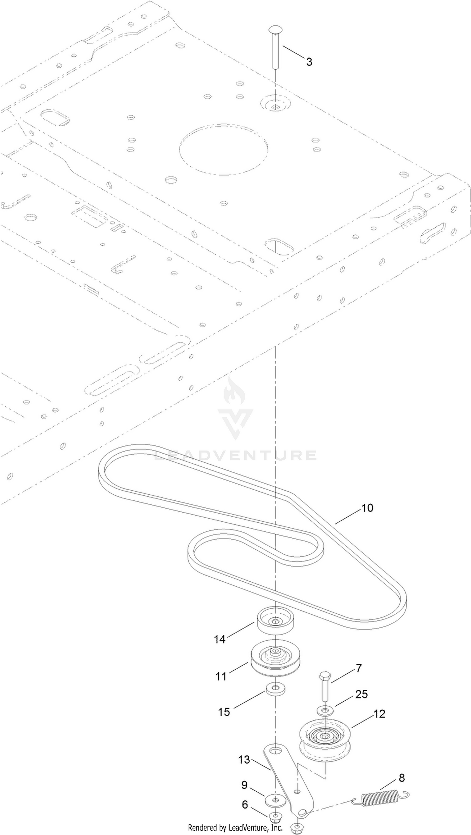 Belt and Pulley Assembly