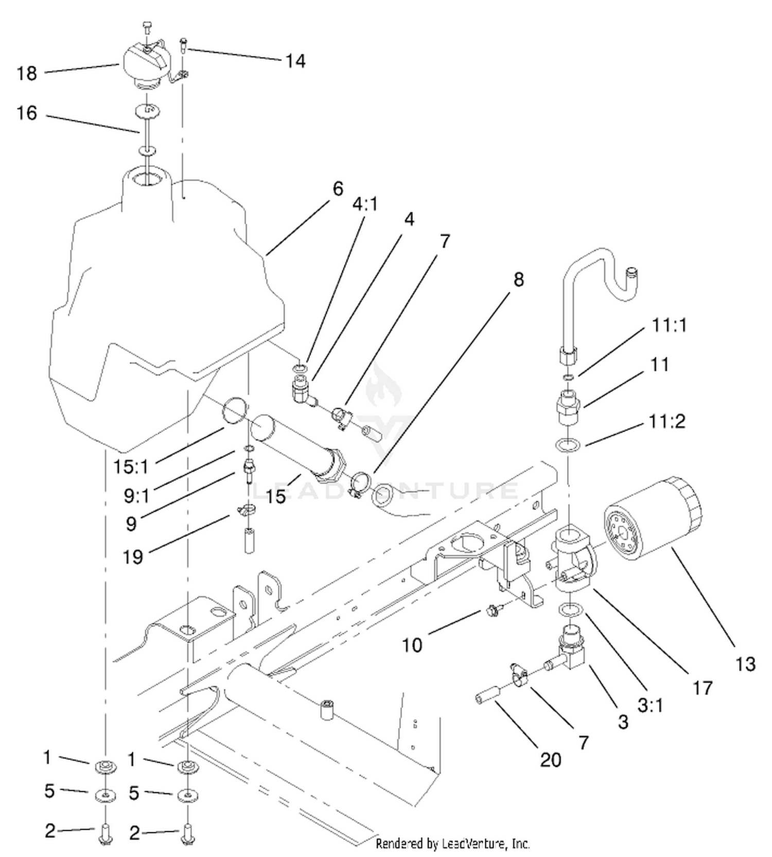 Hydraulic Tank Assembly