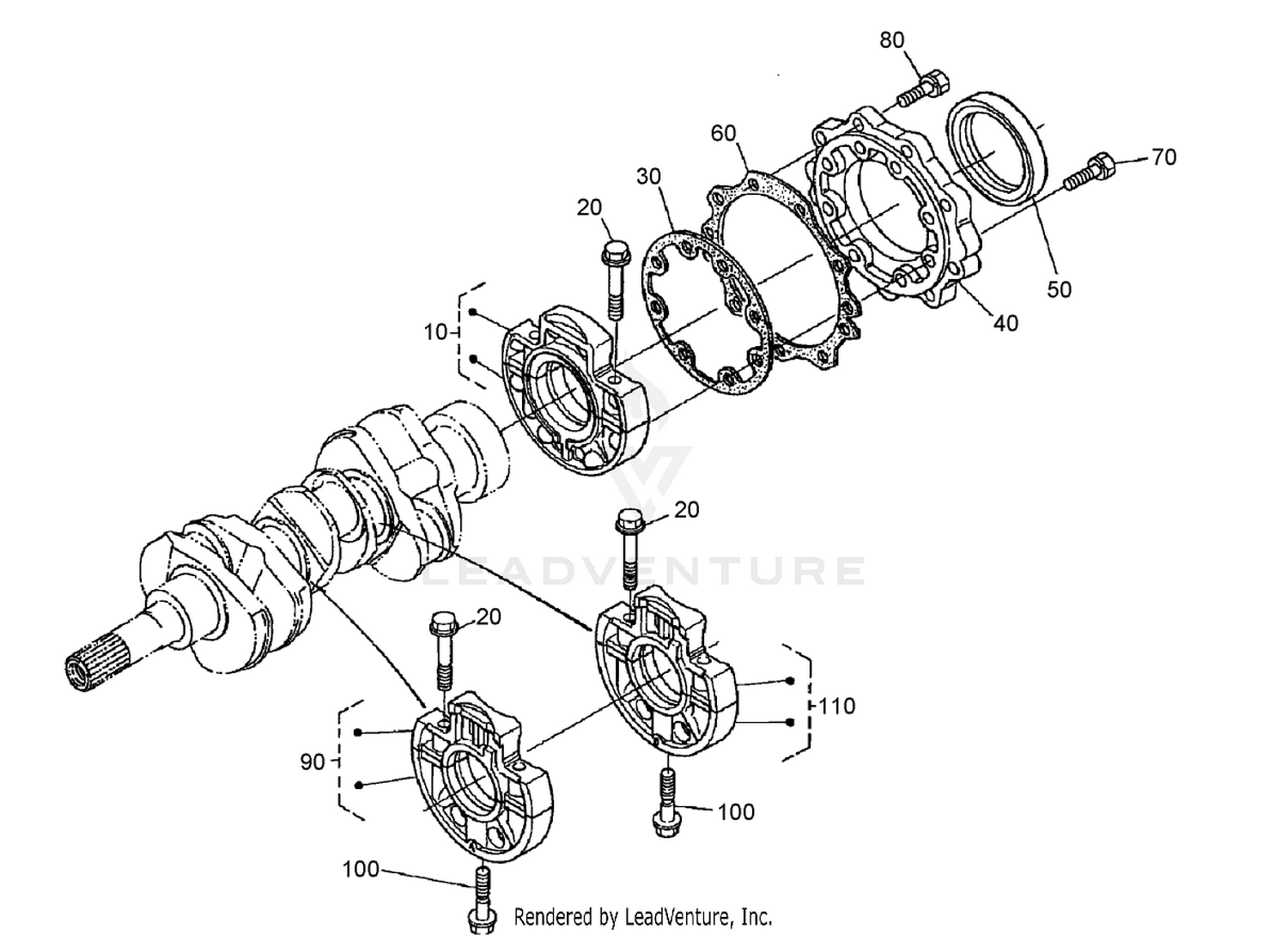 Main Bearing Case Assembly