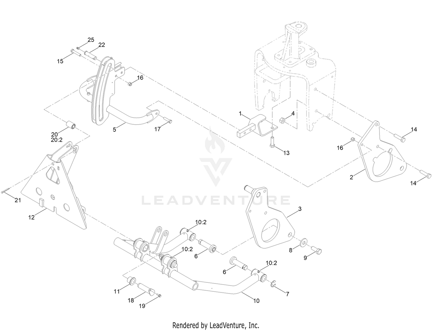 Front Lift Frame Assembly