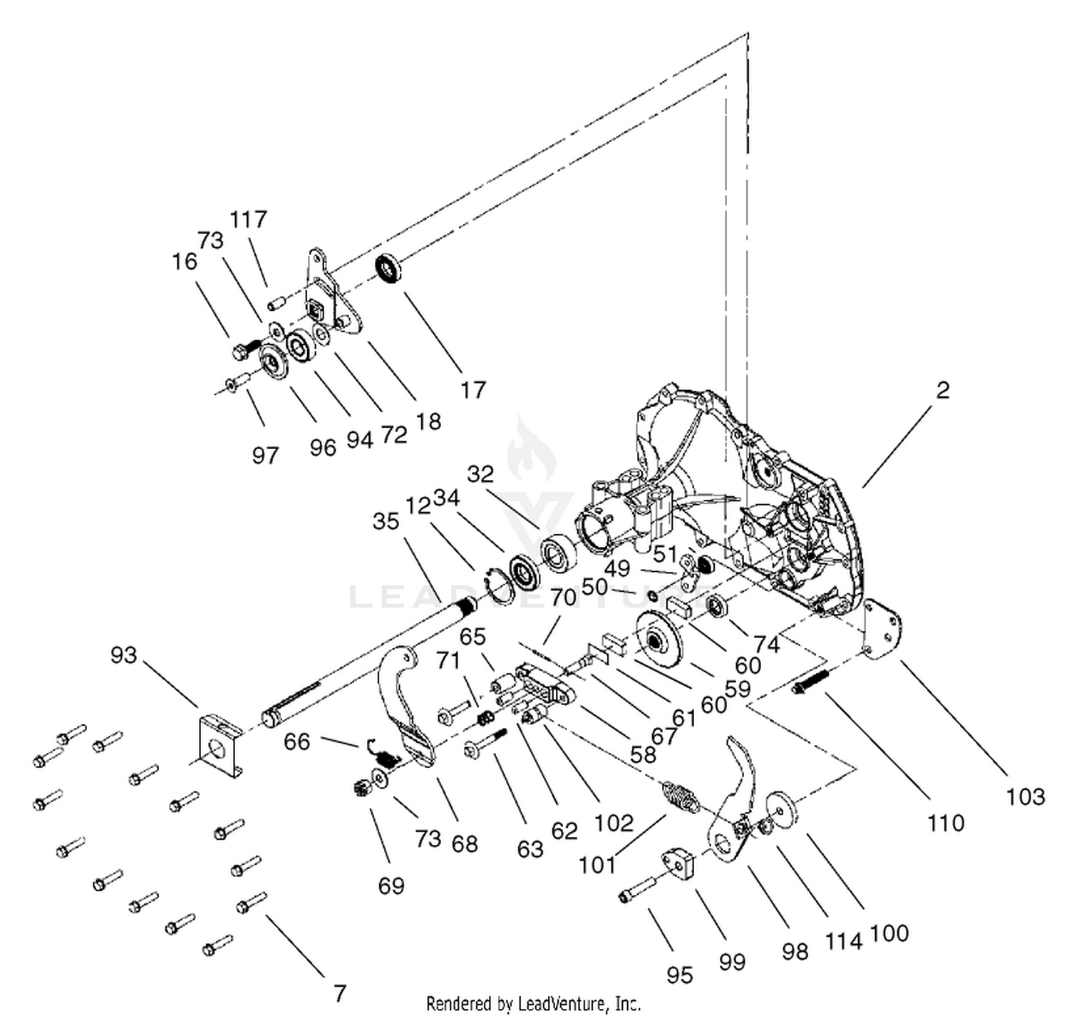 Housing and Bearing Assembly
