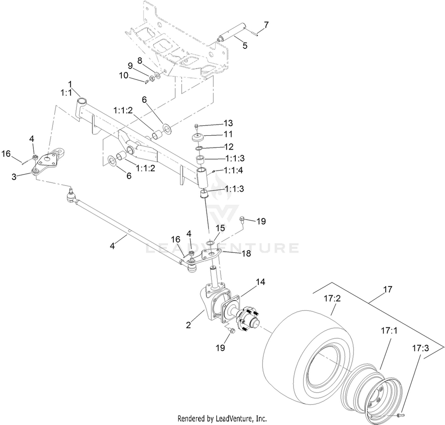Rear Axle Assembly