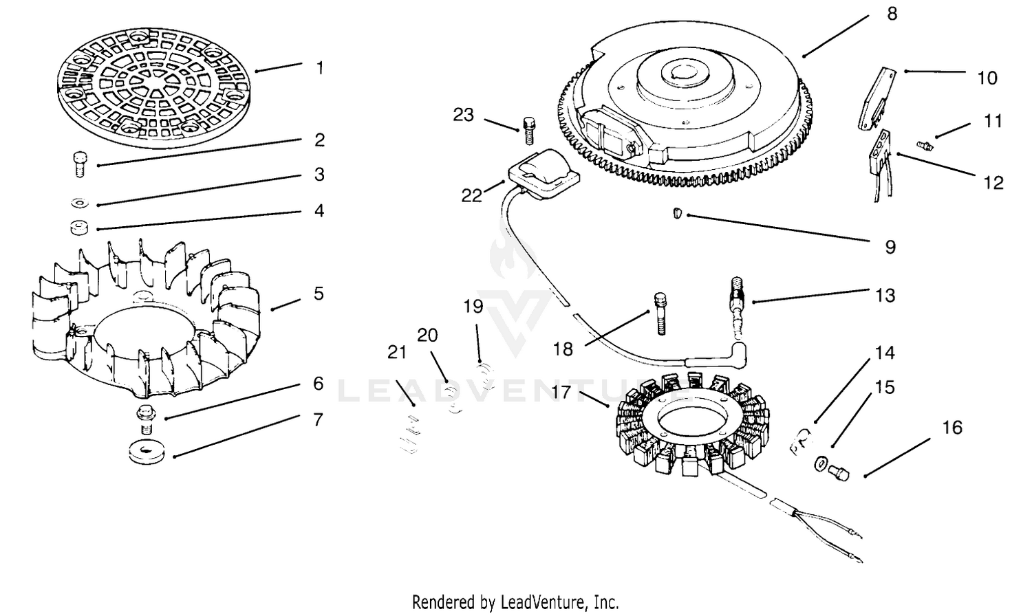 Ignition/electrical Kohler Engine Cv16s-Ps61514