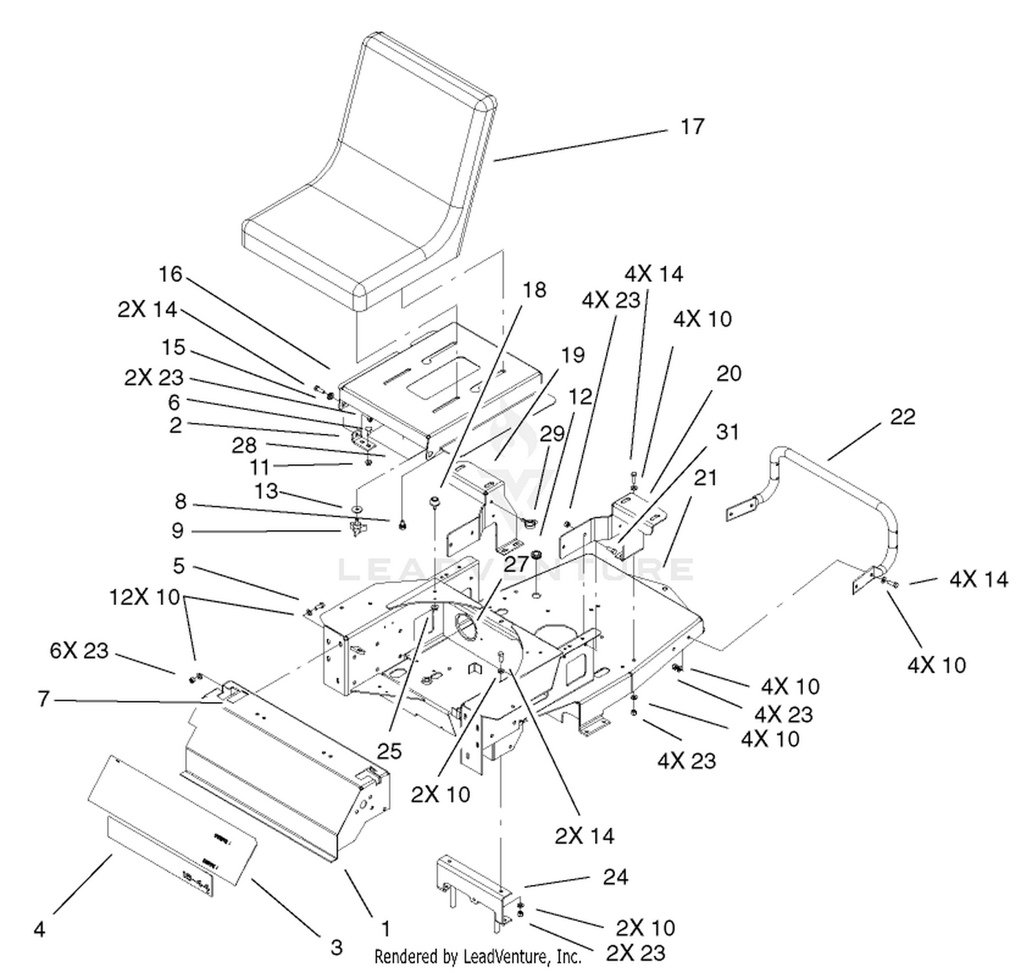 Main Frame Assembly