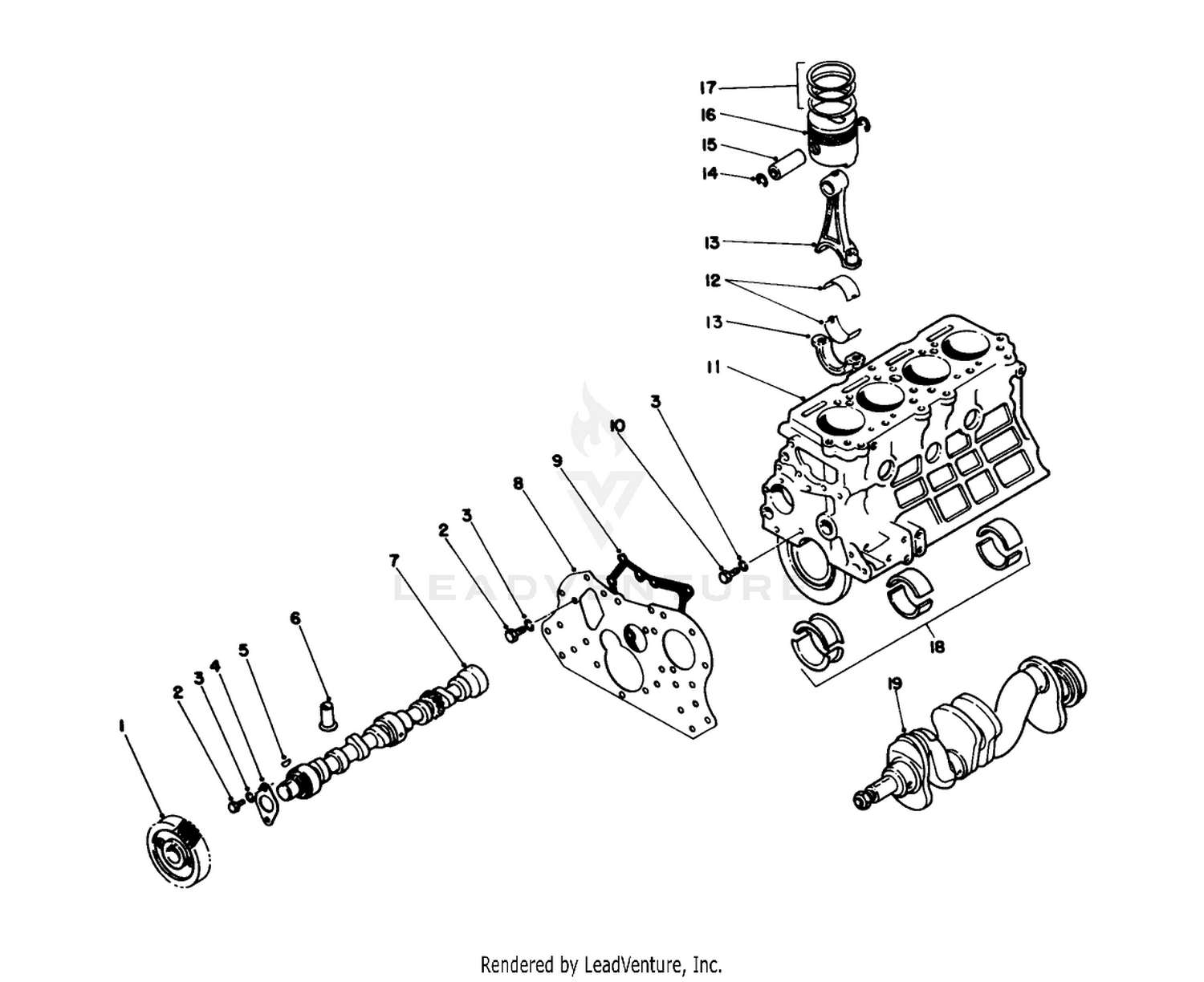 Short Block Assembly No. 58-5670
