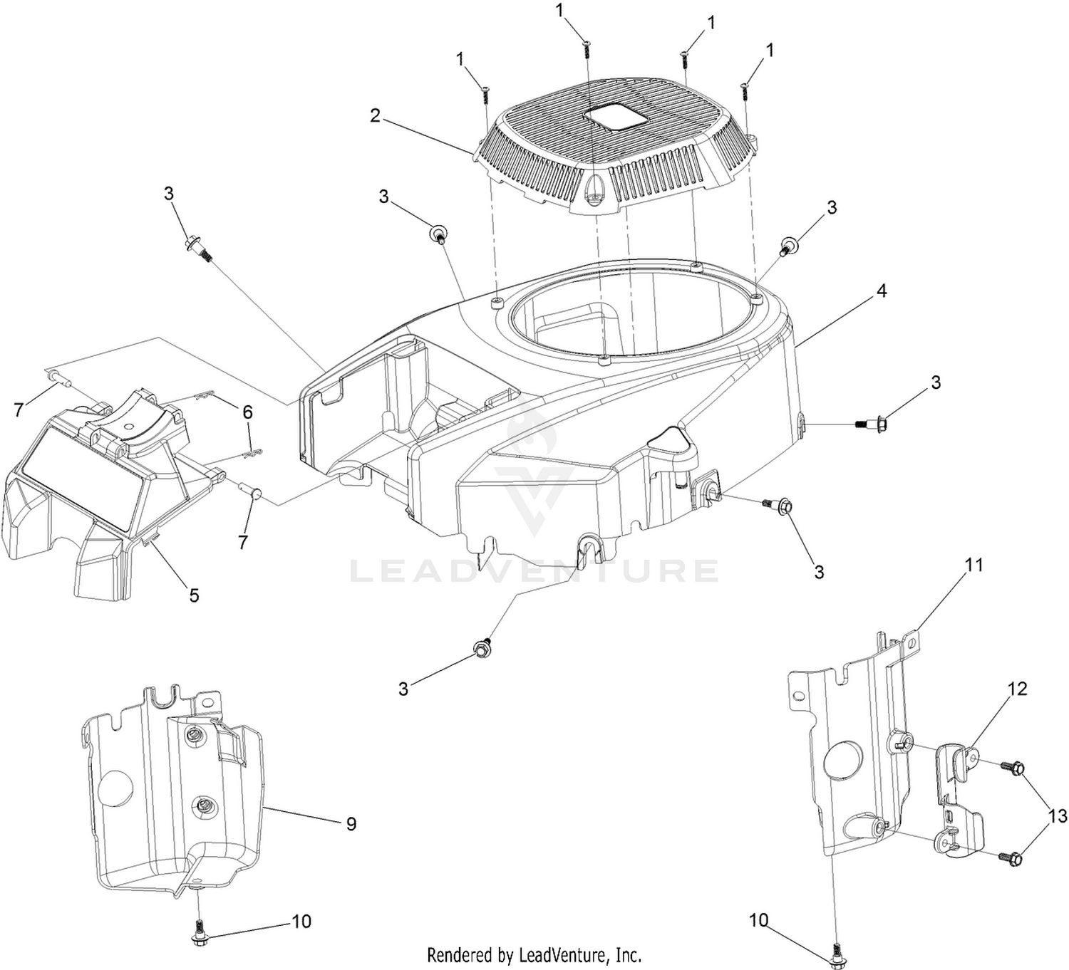Blower Housing Assembly
