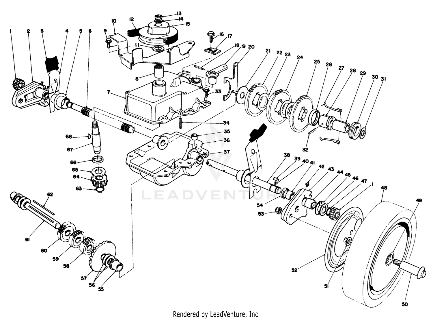 Gear Case Assembly