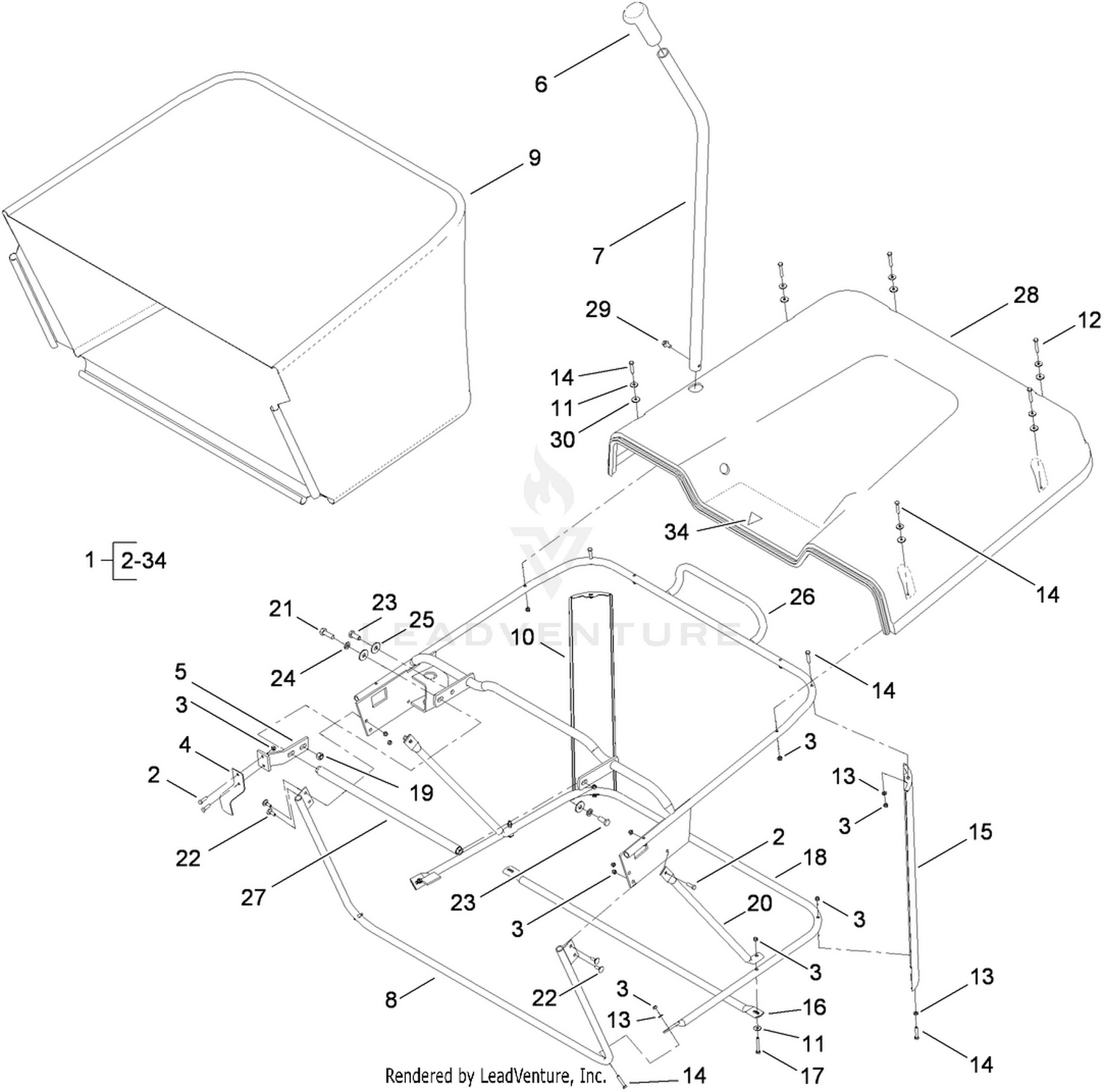 Grass Collector Assembly