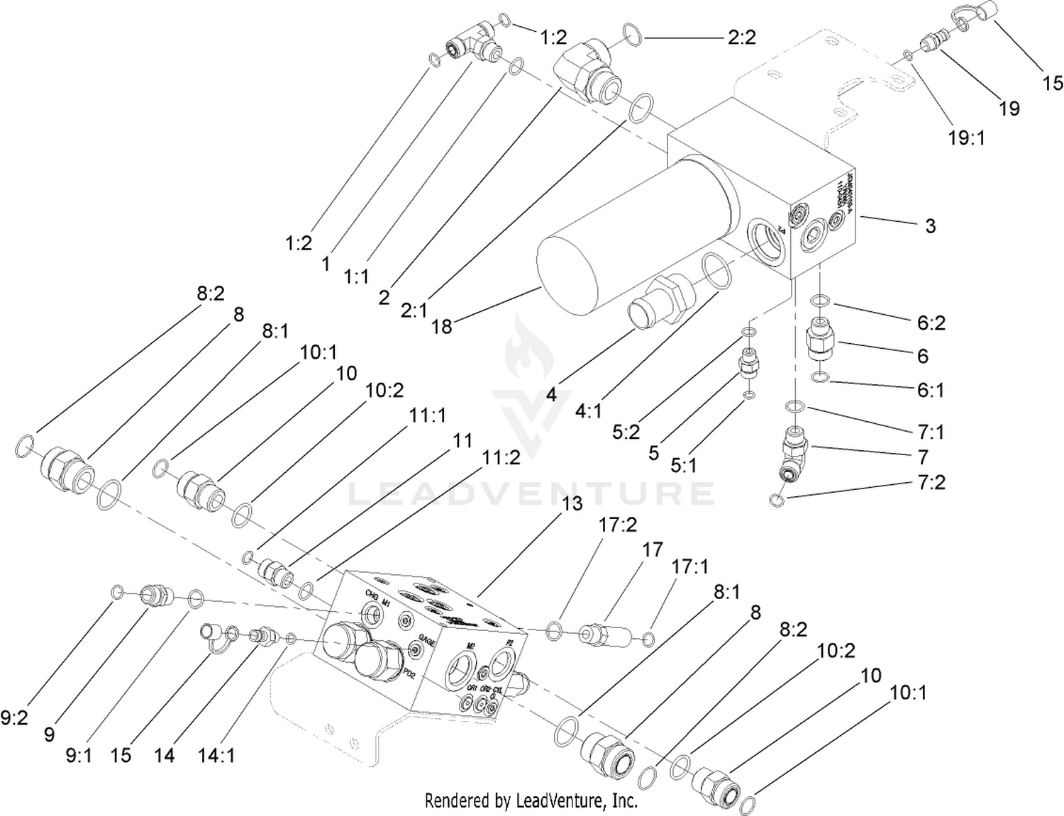 4WD Manifold and Filter Assembly