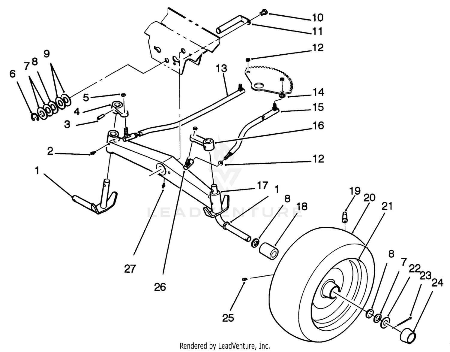Front Axle Assembly