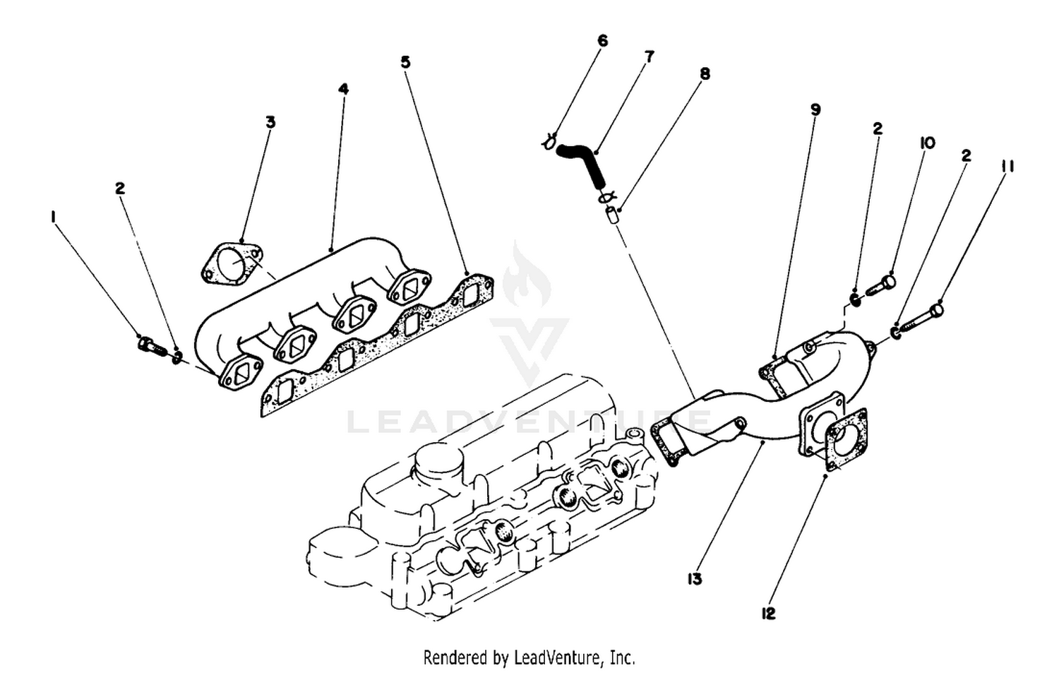 Inlet  Exhaust Manifold