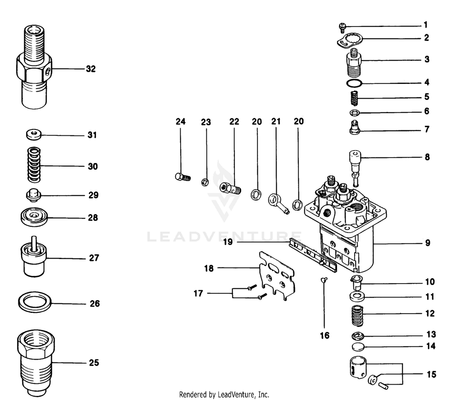 Fuel Injection Pump Assembly