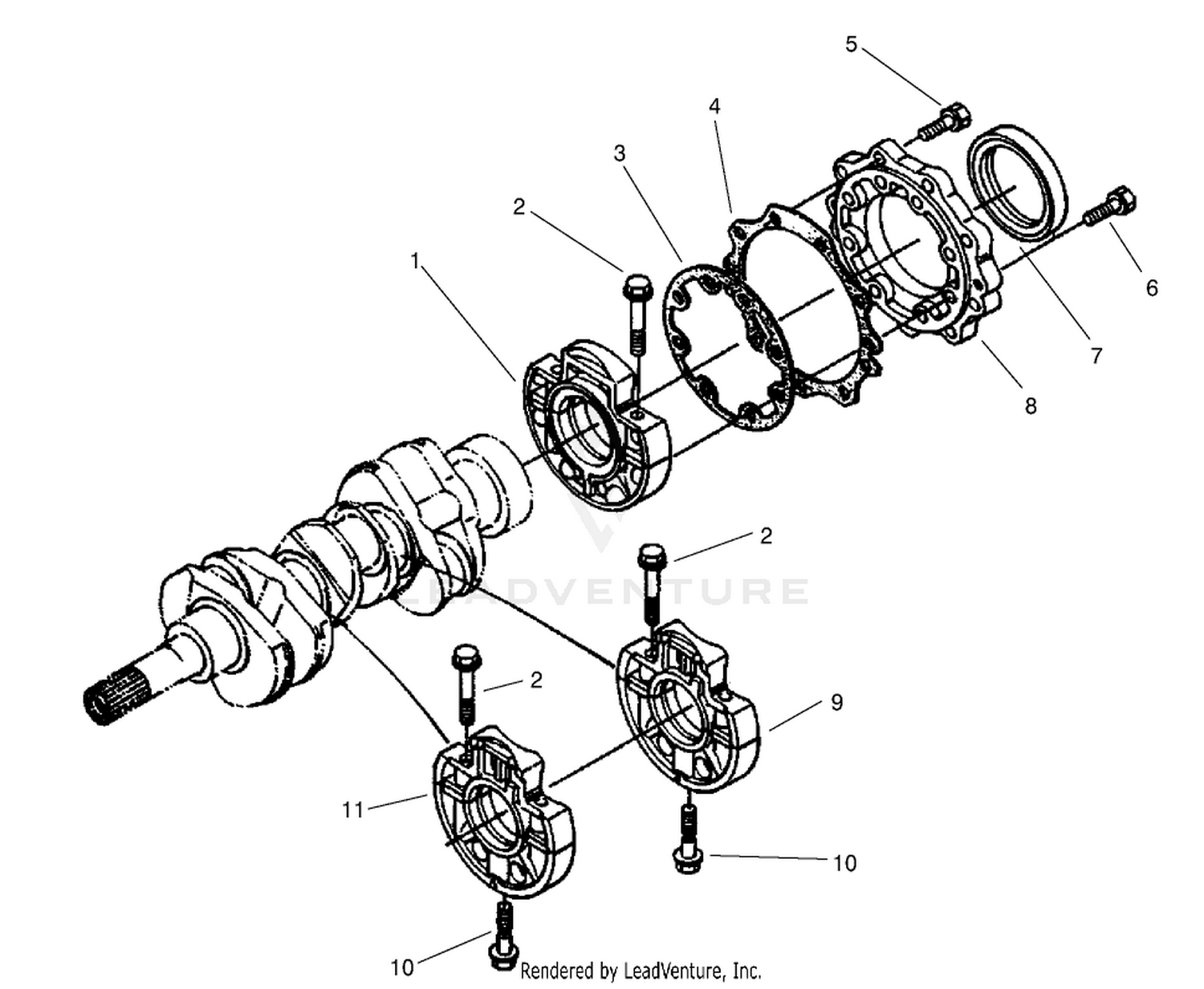 Main Bearing Case Assembly