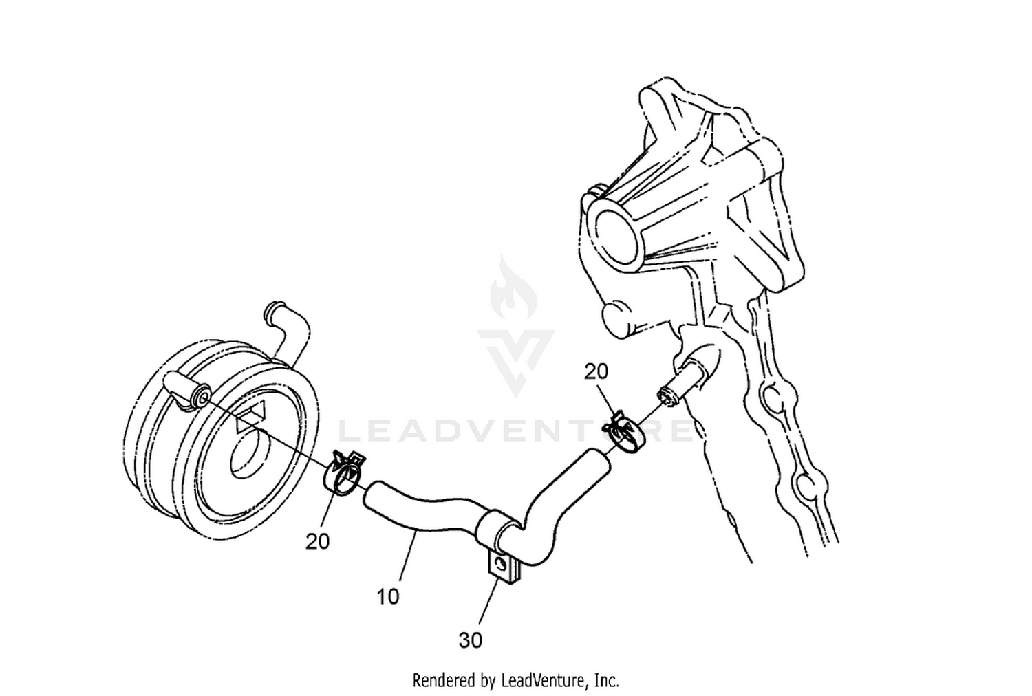 Water Pipe Assembly