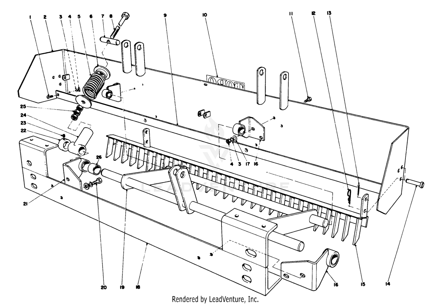 Finish Grader Kit Model No. 08867 (optional)