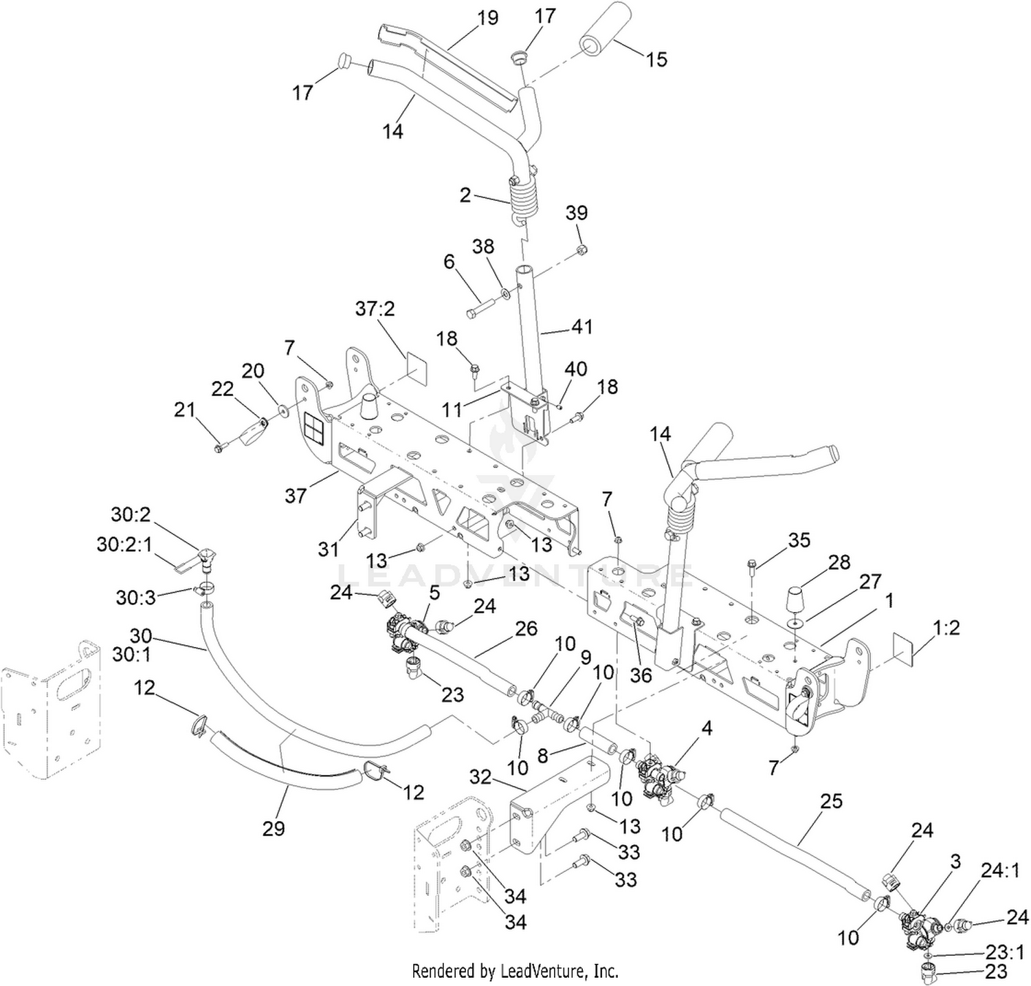 Center Boom Assembly