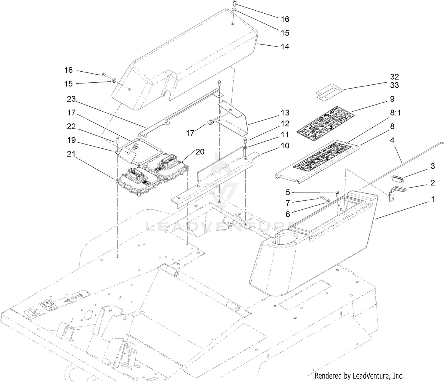 Controller and Tool Box Assembly