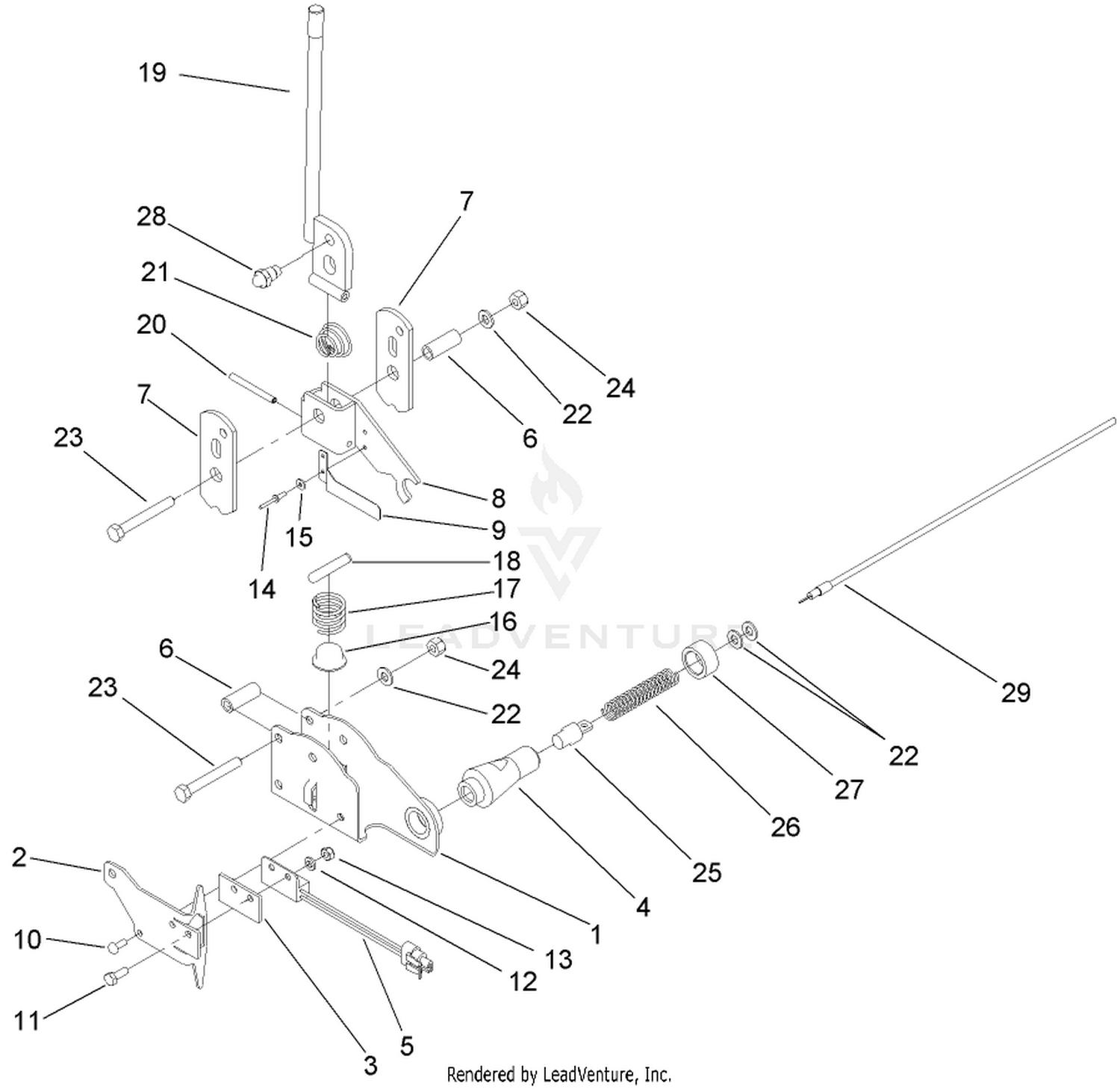 Shifter Assembly No. 110-5190