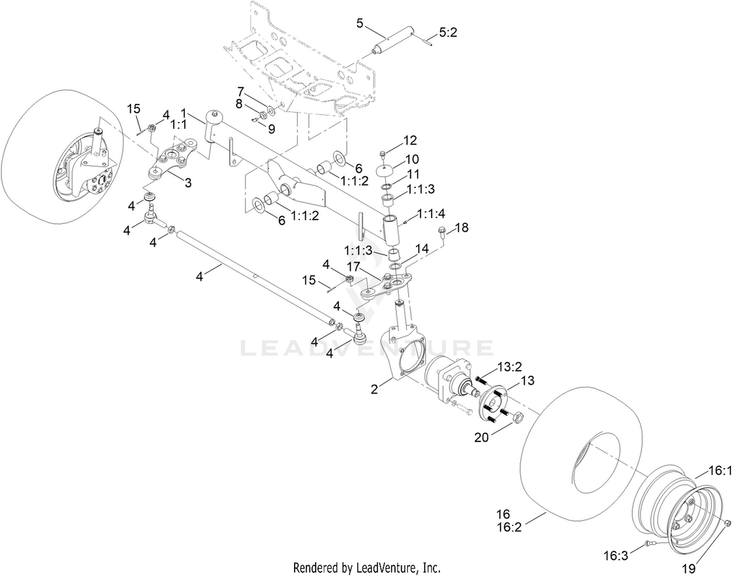 Rear Axle Assembly