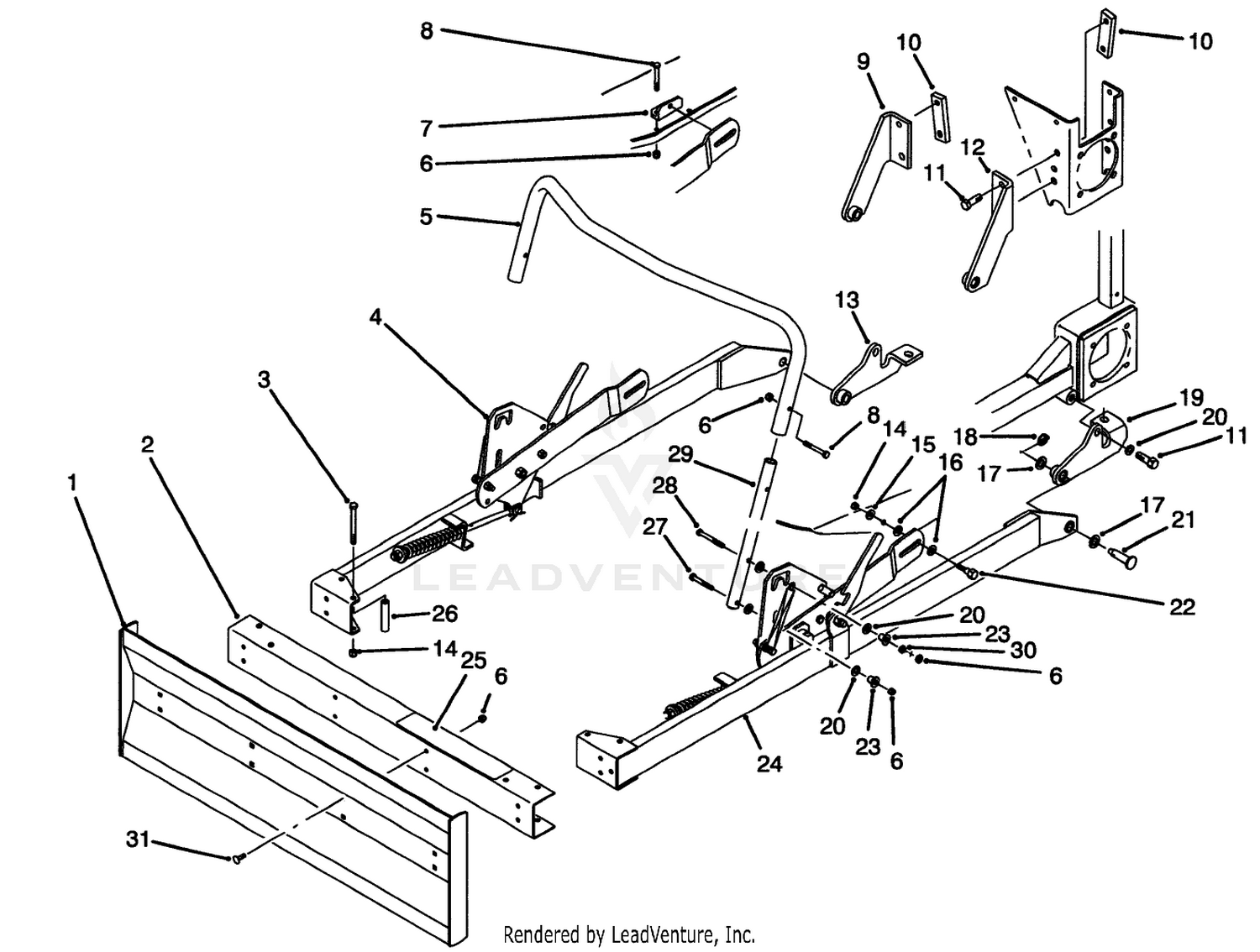 Blade  Handle Assembly