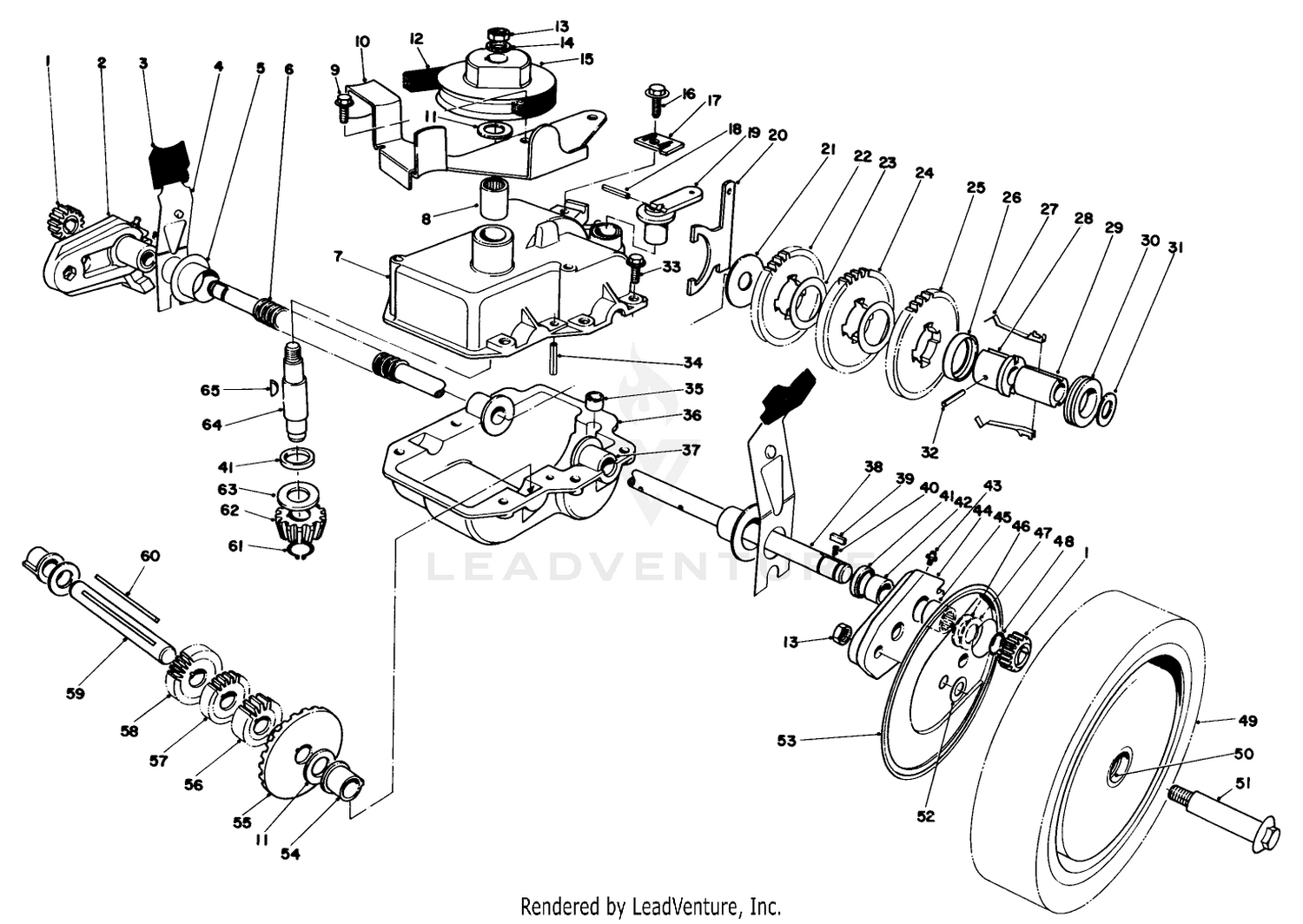 Gear Case Assembly