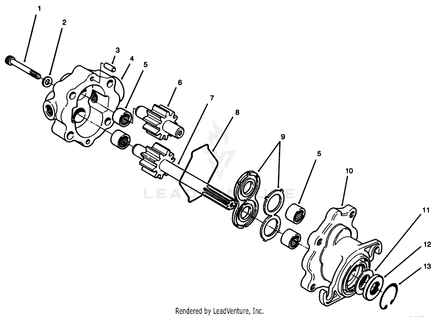 Reel Motor Assembly No. 75-1400