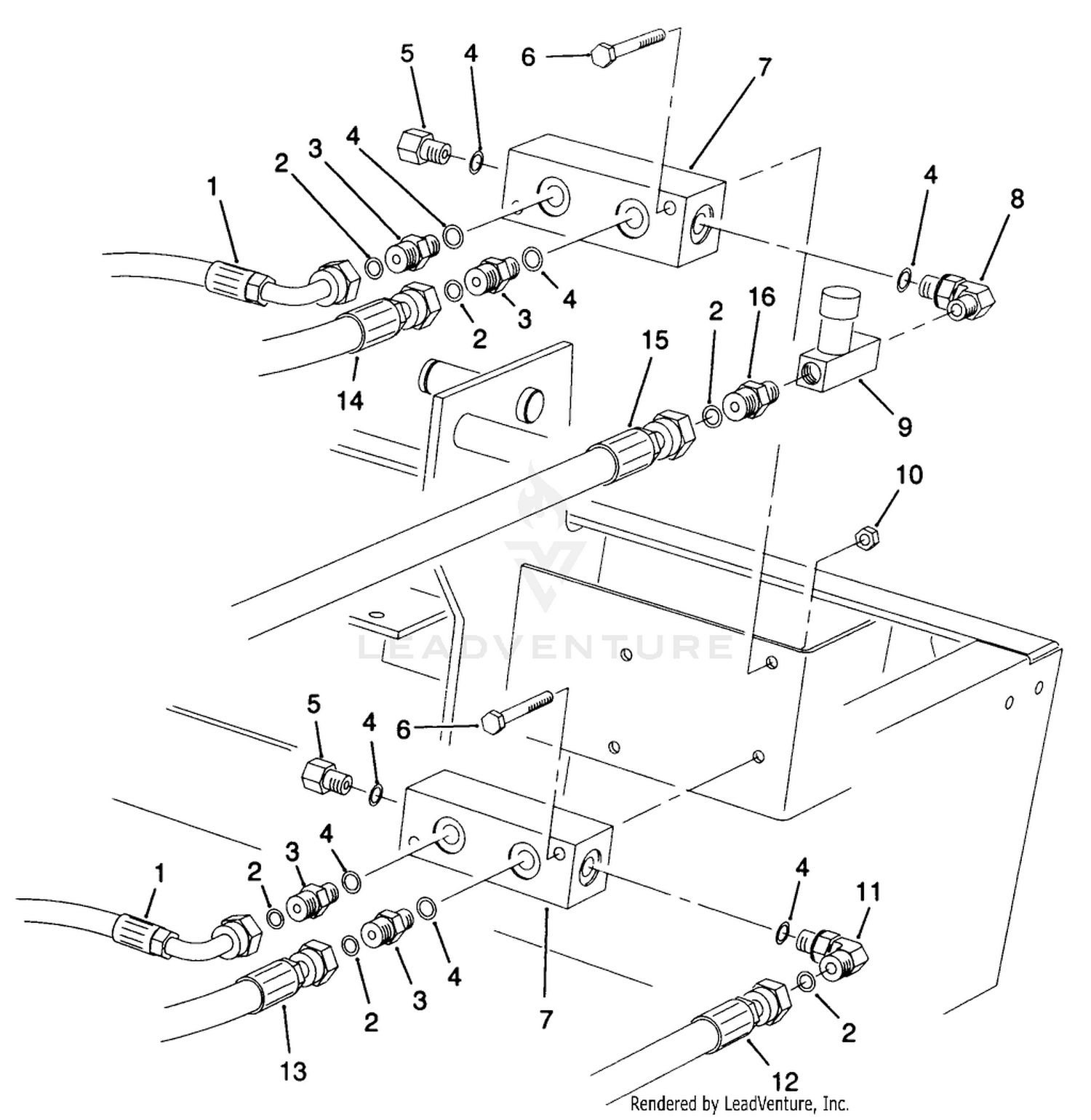 Rear Hydraulic Manifolds