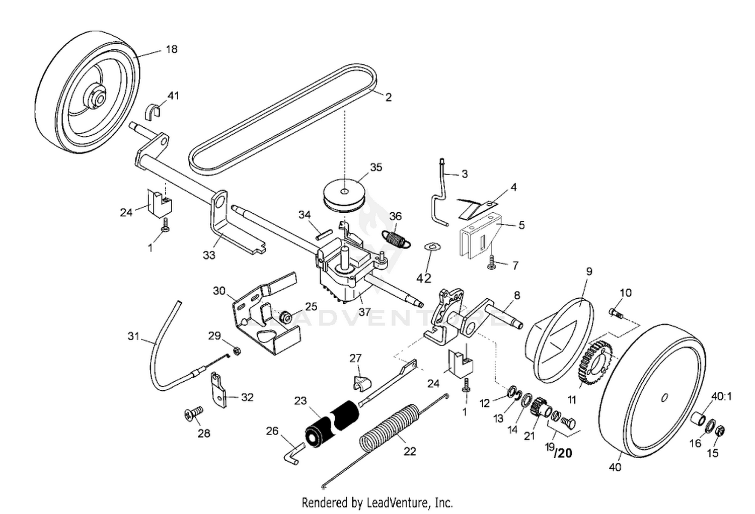Rear Axle Assembly