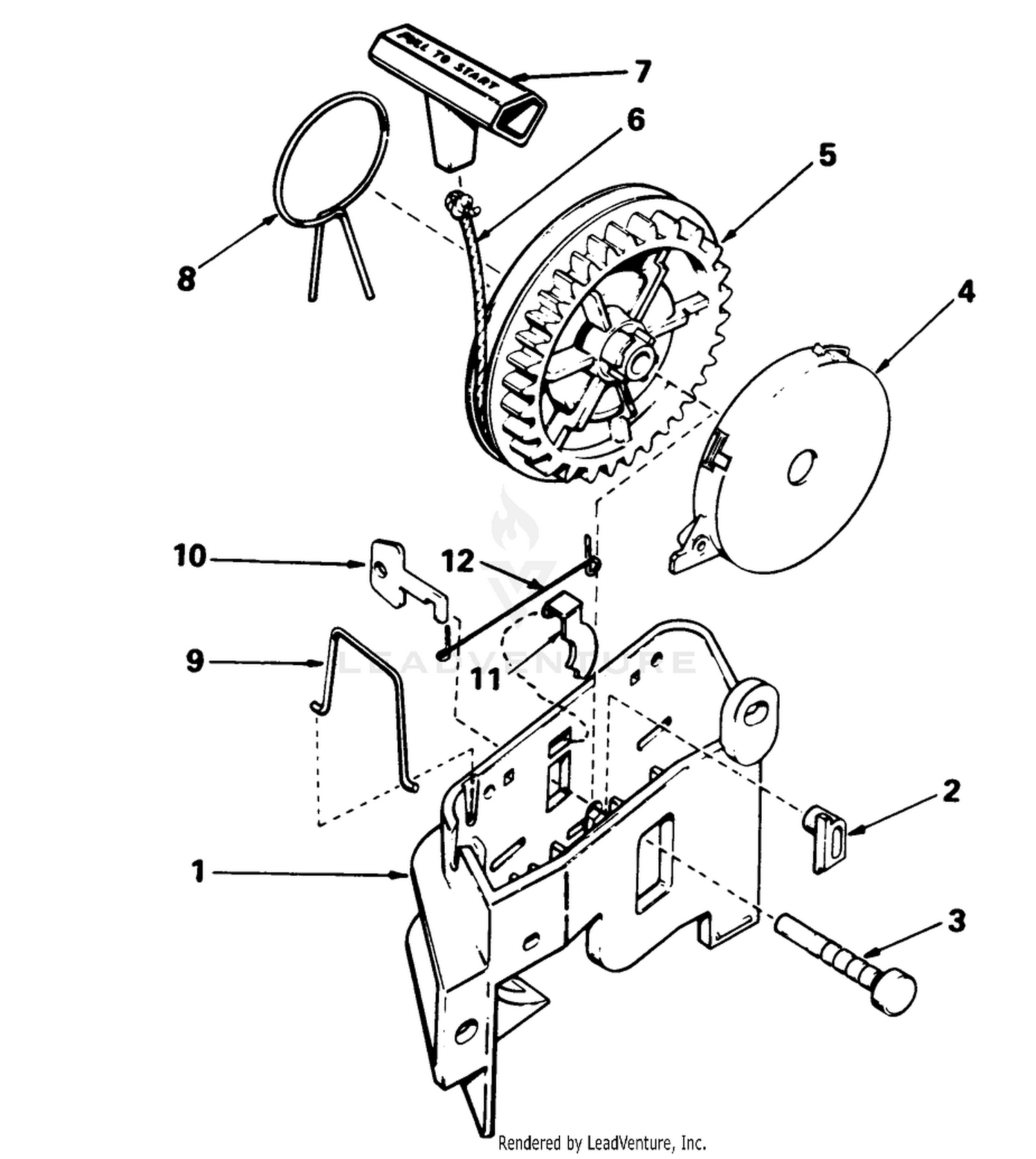 Starter Assembly No. 590532