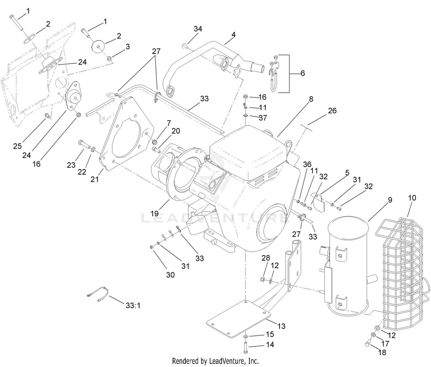 Engine Installation Assembly