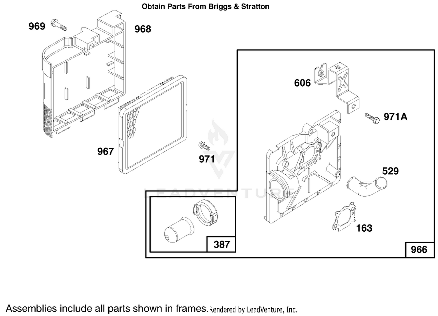 Engine Briggs  Stratton Model 12f802-0667-01 5
