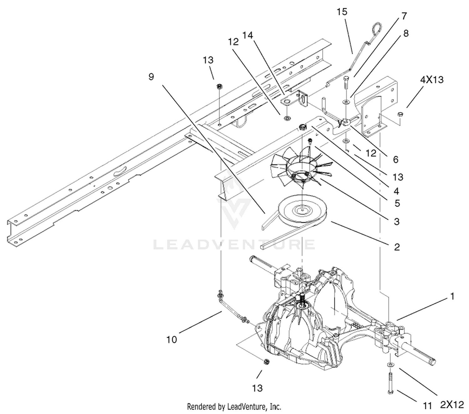 Hydro Transaxle Assembly