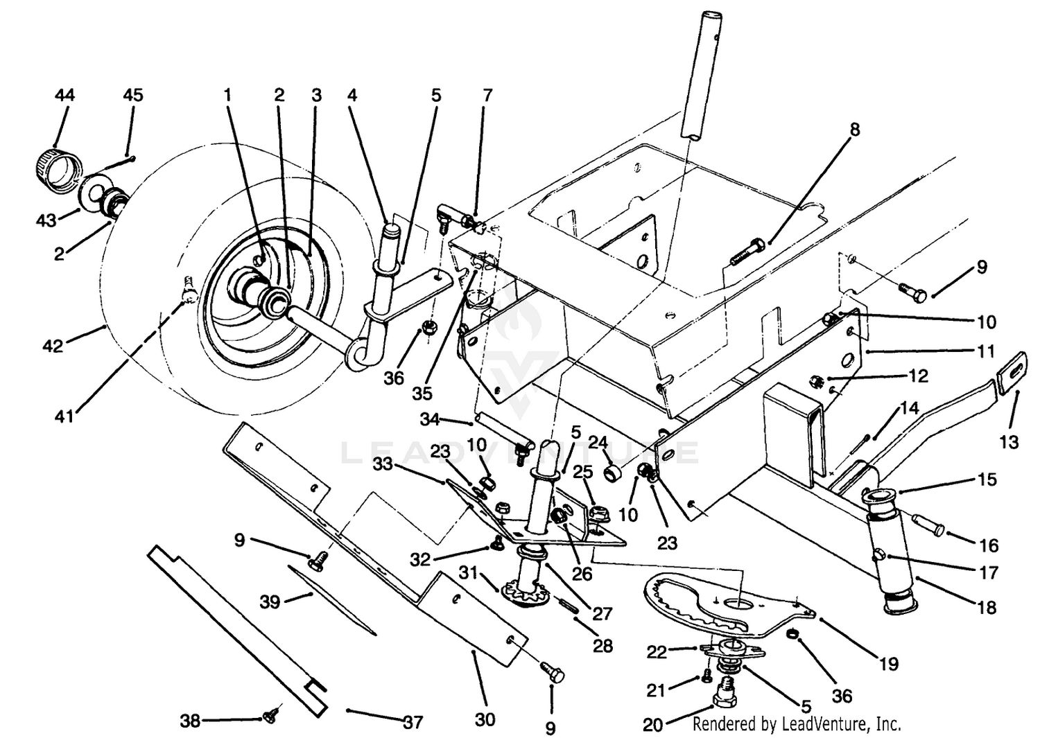 Front Axle Assembly
