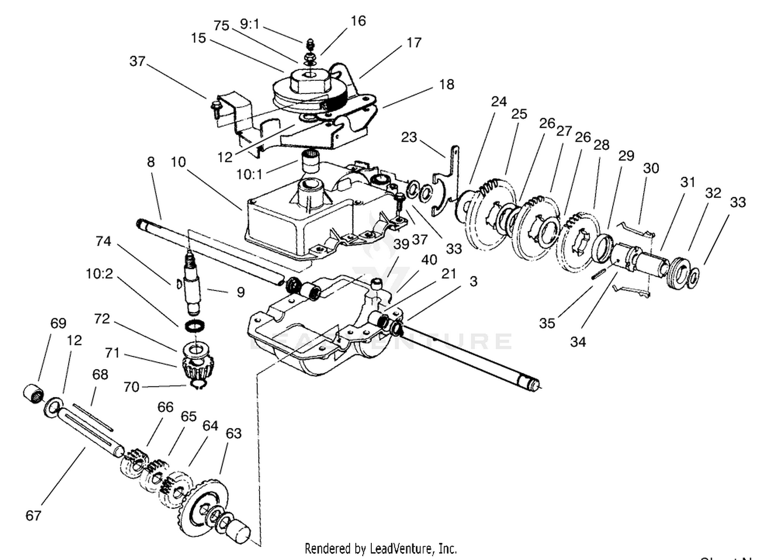 Gear Case Assembly