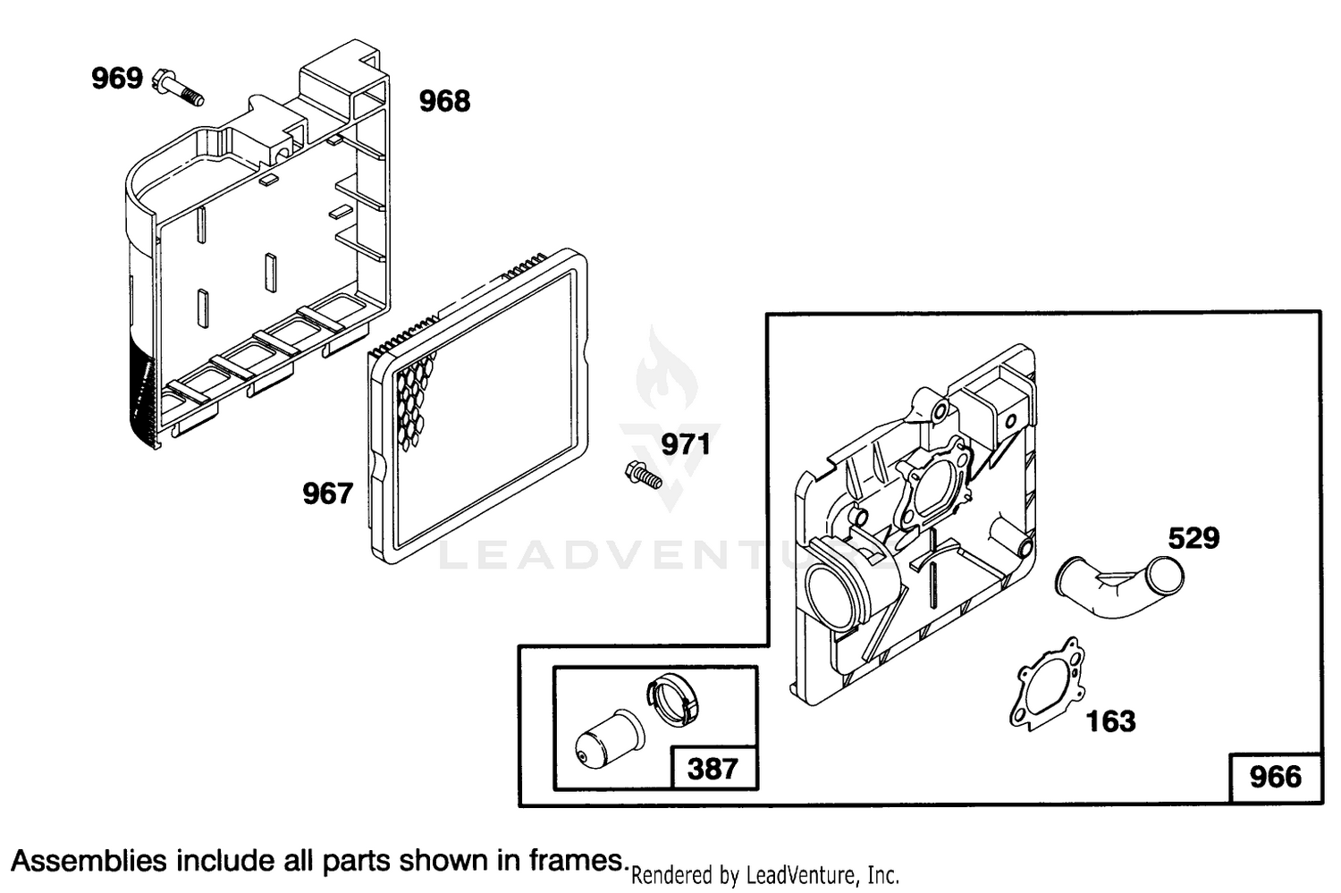 Engine Briggs  Stratton Model 127702-0131-01 5