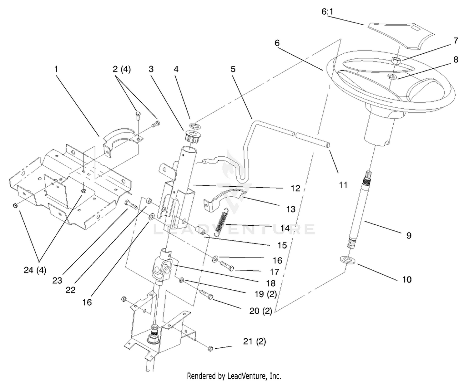 Steering Wheel And Tilt