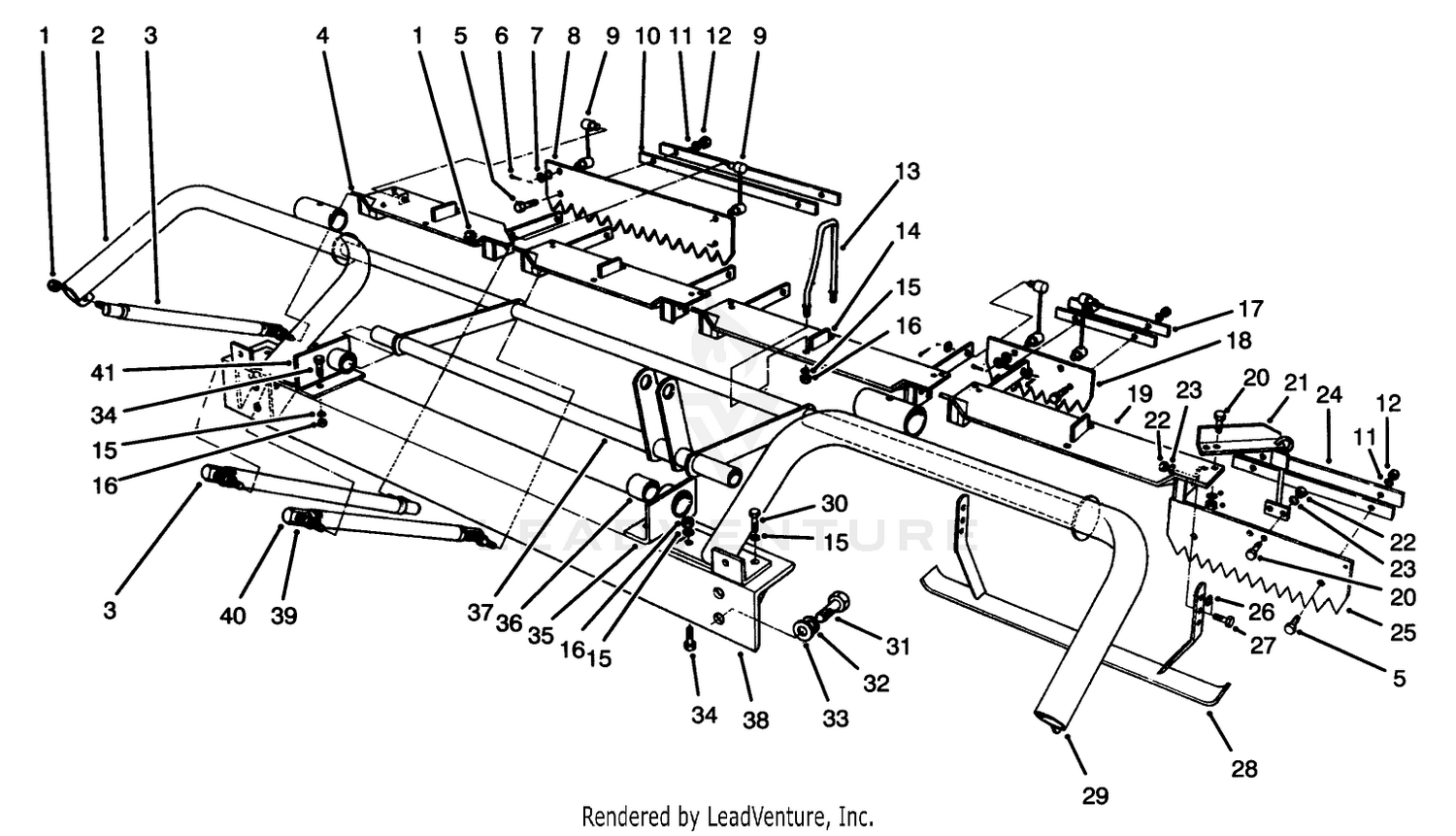 Rake Assembly Model No. 08811 (optional)